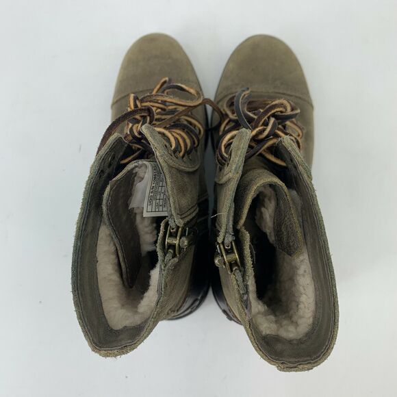 UGG Kilmer II Boots Womens Size 6 Medial Zipper Water Resistant Sherpa Lining - Picture 7 of 12